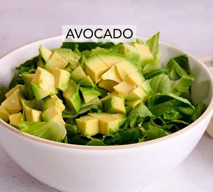 Easy Lemon Parmesan Salad Ingredients