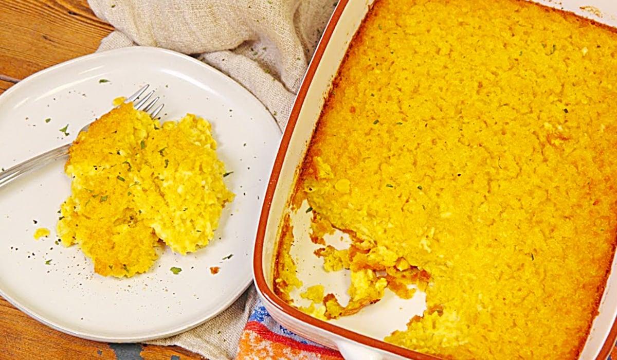 Sweet Corn Pudding Recipe