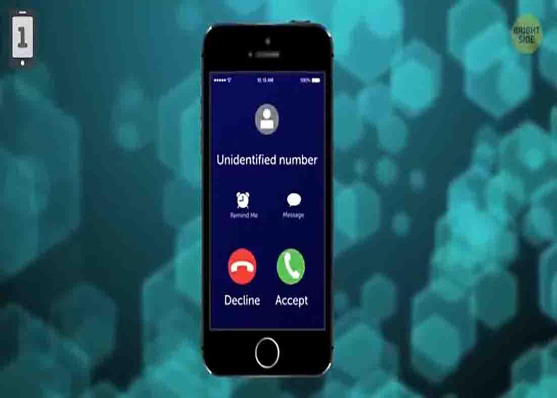 Don't answer unidentified phone numbers
