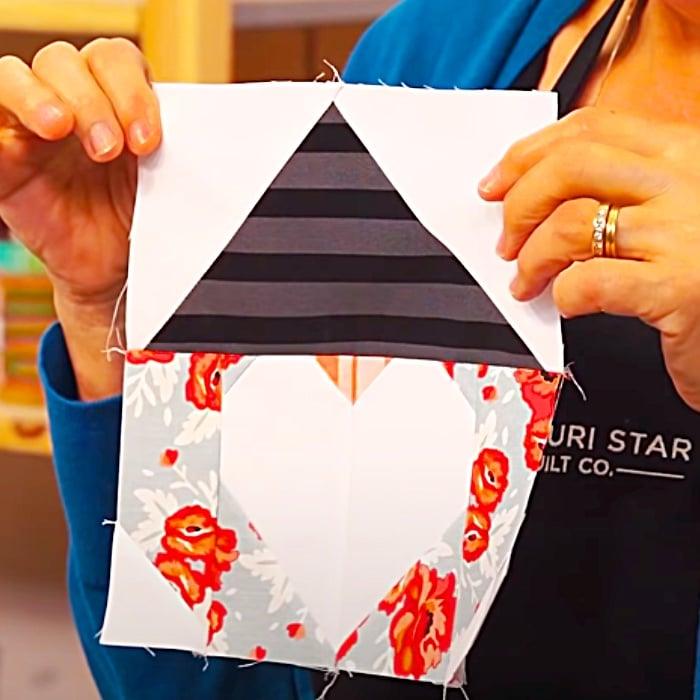 Gnome I Love You Quilt With Jenny Doan - Easy Quilt Pattern - Gnome Quilt Pattern - Easy Sewing Ideas
