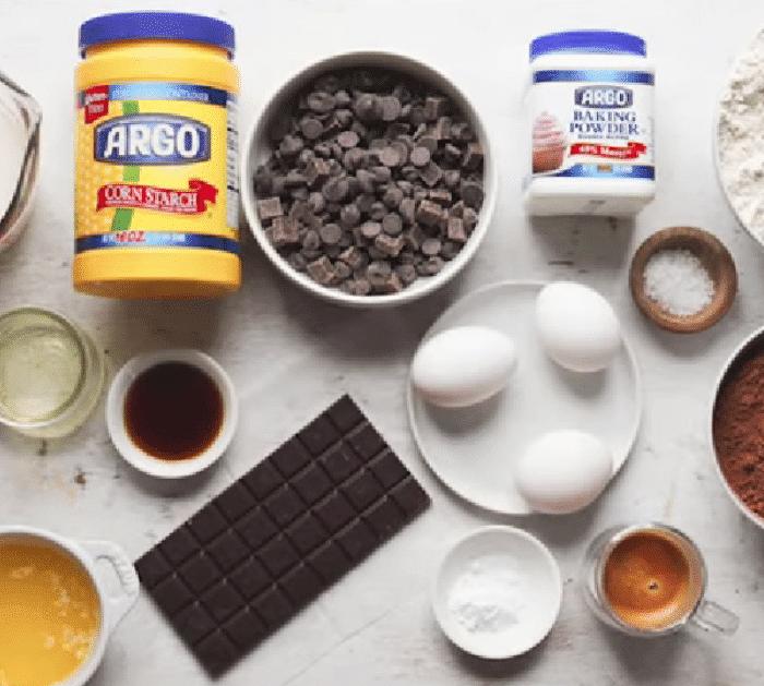 Ingredients for Olympic Village Chocolate Muffins