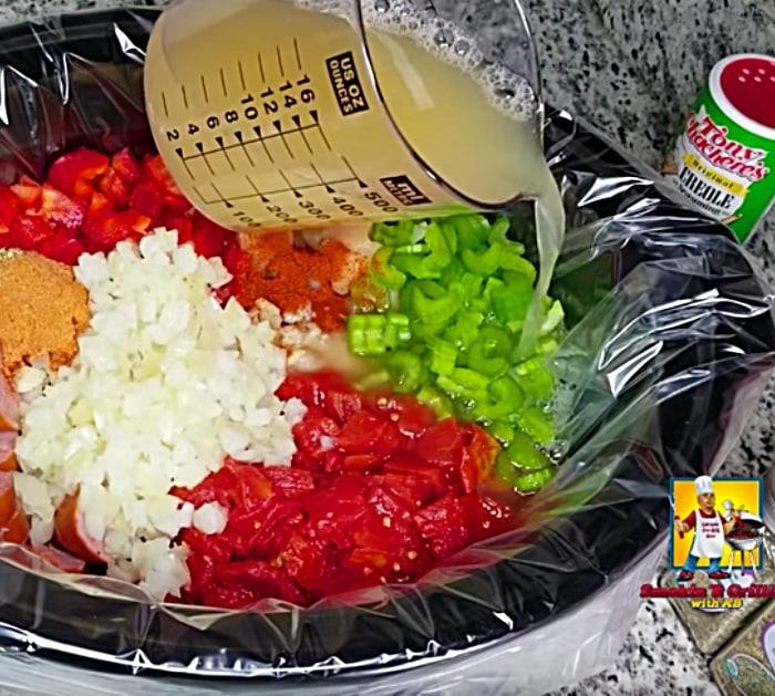 Try making this Crockpot Cajun Jambalaya Recipe with shrimp, sausage and chicken