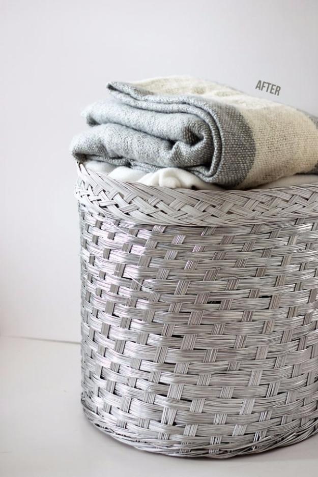 Glossy Baskets, a budget decor upgrade, a fast weekend build even for a novice and a keepsake worth handing down