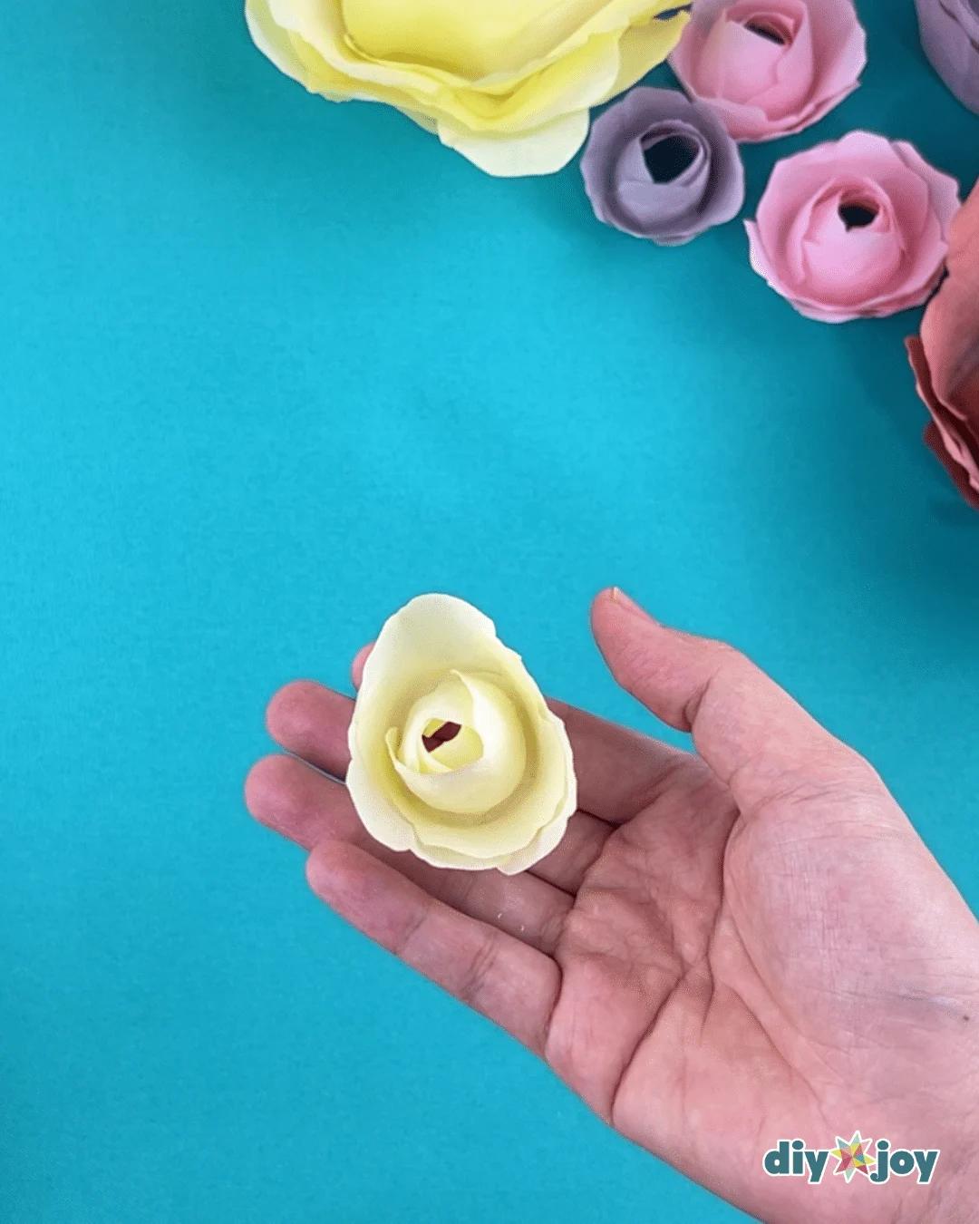 Homemade Coffee Filter Flowers — easy flower project