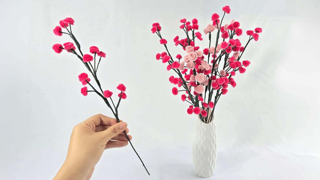 How to Make a Flower Bouquet Using Pipe Cleaners