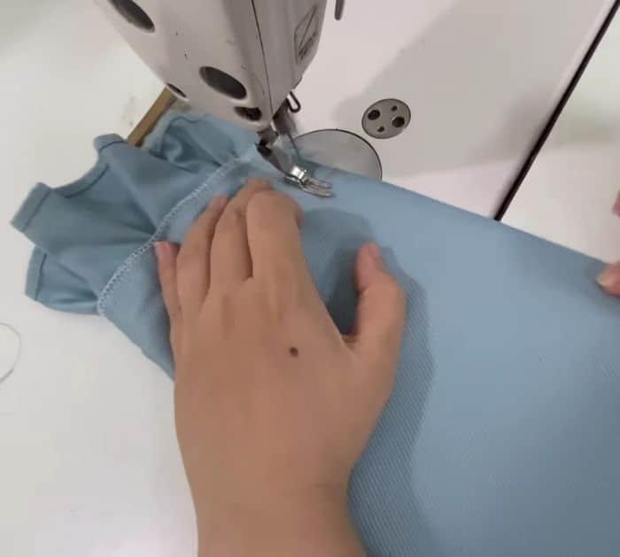 How To Sew A Simple Ruffled-Sleeve