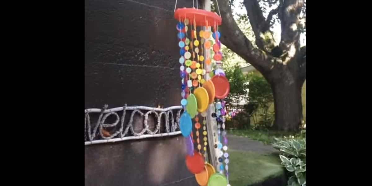 She Makes These Cute And Whimsical Wind Chimes For Her Garden (Watch!)
