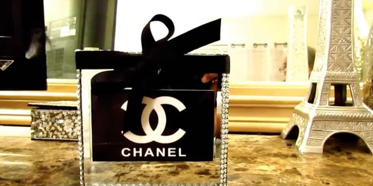 Watch How She Makes This Beautiful Designer Inspired Mirrored Box!
