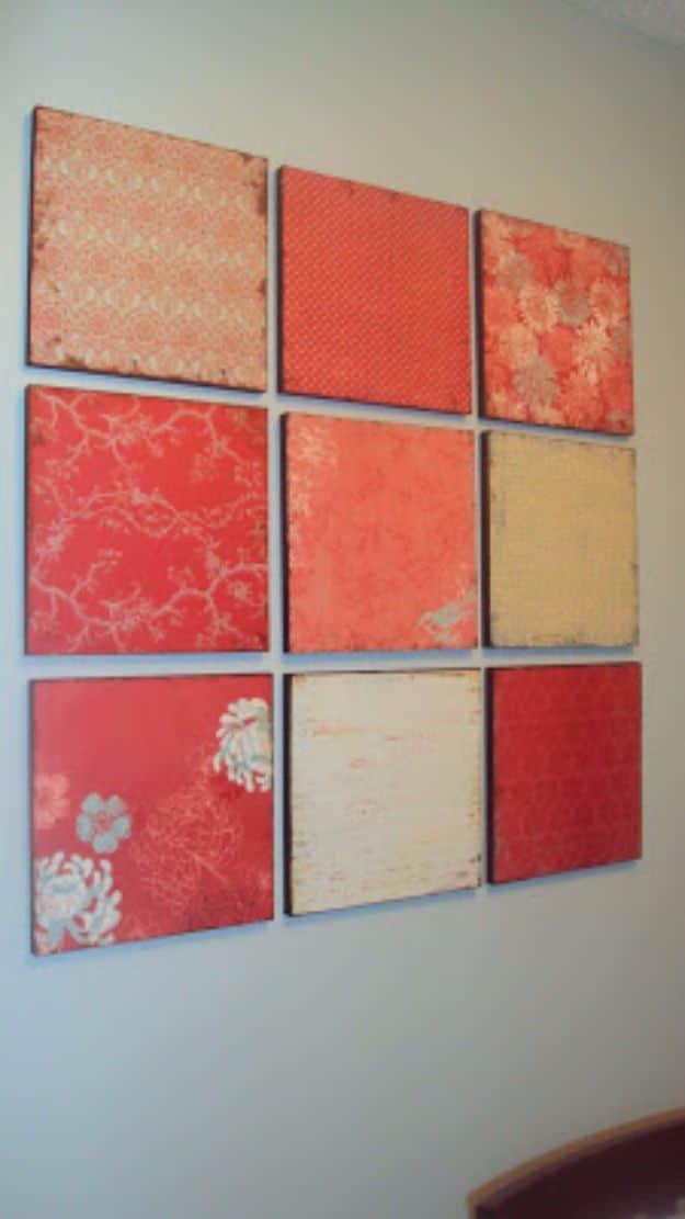DIY Canvas Painting Ideas - Easy Art Blocks - Cool and Easy Wall Art Ideas You Can Make On A Budget #painting #diyart #diygifts