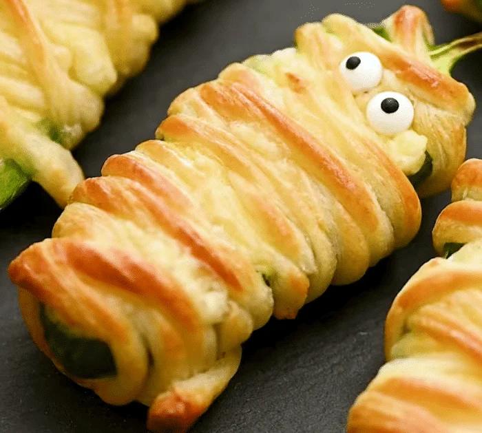 How to Make Jalapeño Popper Mummies
