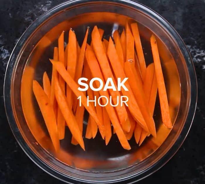 Easy Baked Sweet Potato Fries Ingredients