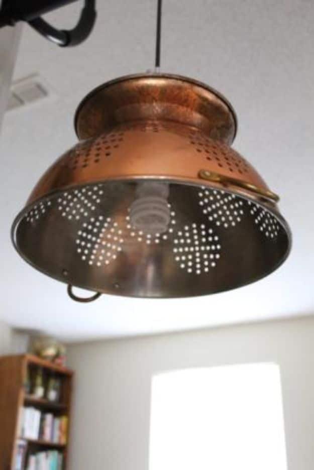 DIY Over The Sink Pendant Light, a thrifted decor refresh, easy to pull off during a single afternoon