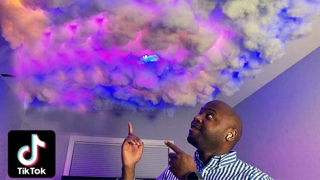 DIY TikTok Cloud Ceiling Tutorial