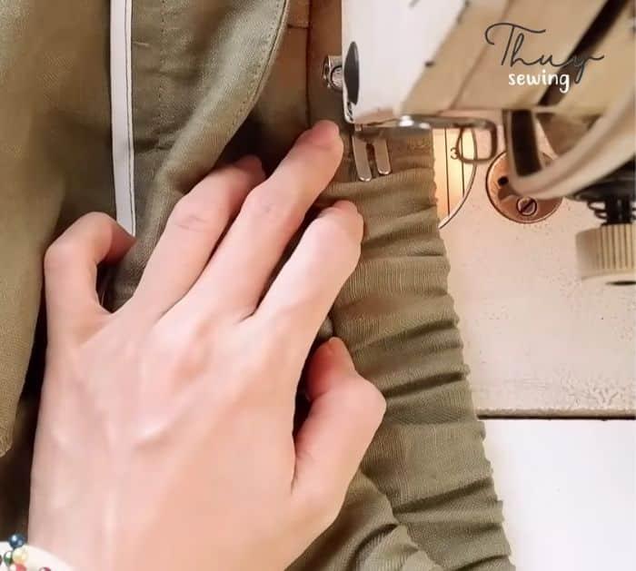 How To Sew Half Elastic Waistband