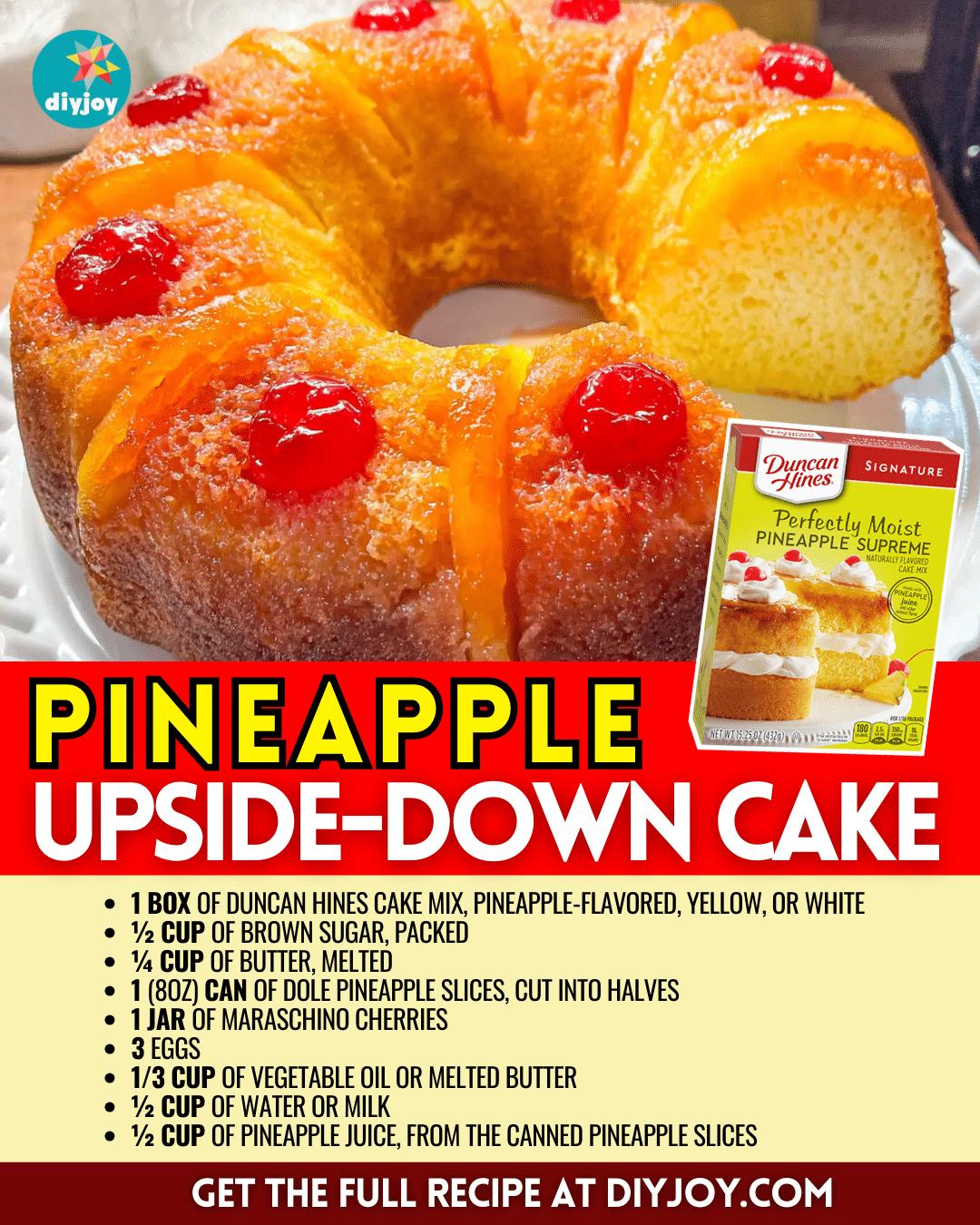 The Easiest Pineapple Upside-Down Cake Recipe