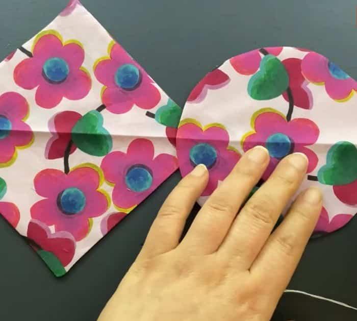 Easy Large Fabric Butterfly Hair Clips DIY Tutorial