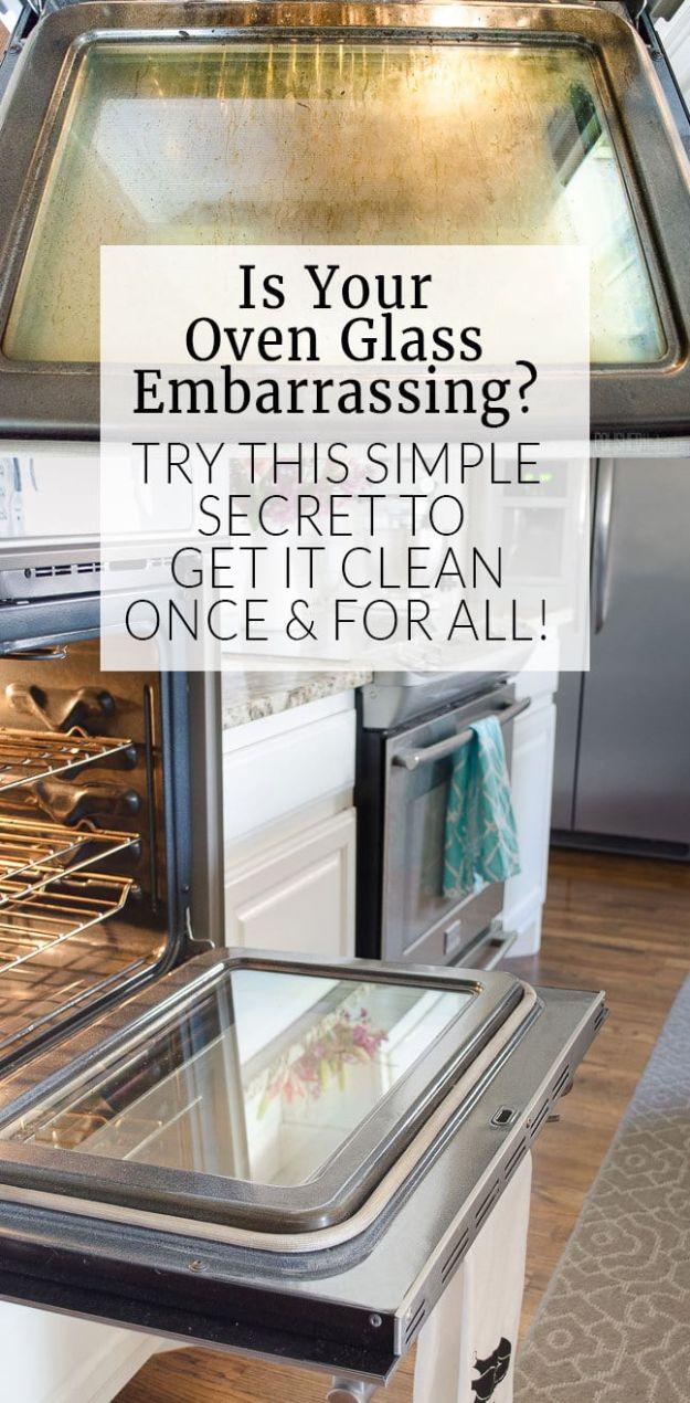 Clean Oven Glass, a faster household shortcut, and a job that goes faster every time after the first