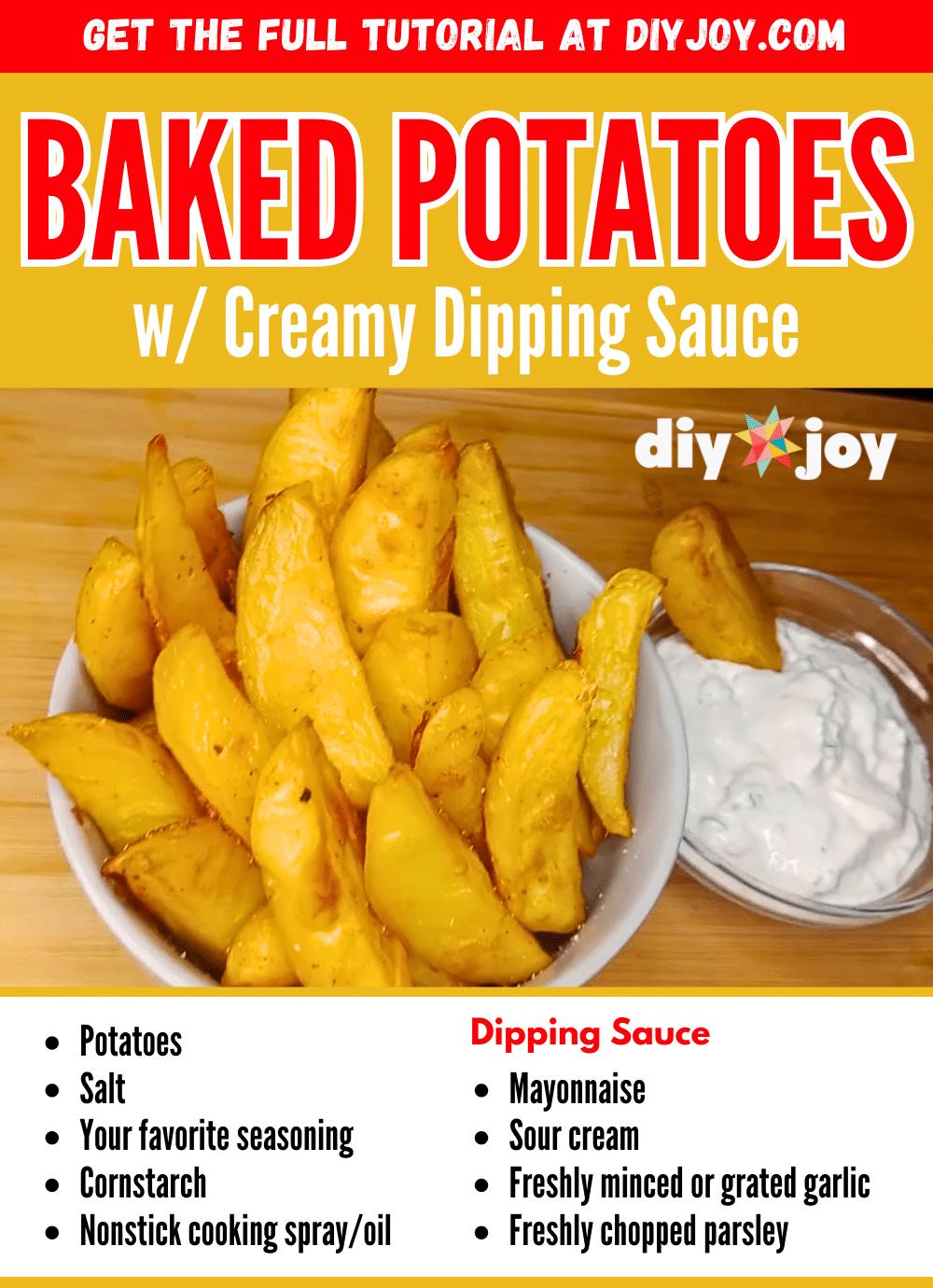 Easy Baked Potatoes Recipe