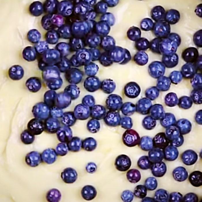 Lemon Blueberry Cake Recipe - How To Make lemon Cake With Blueberries - Easy Baking Ideas