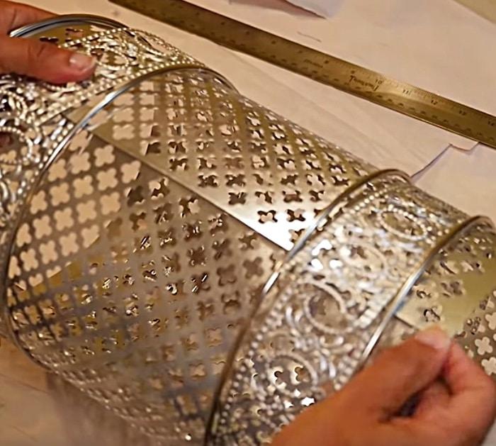 Make a Pier One Copycat Boho Lamp from Hobby Lobby Materials