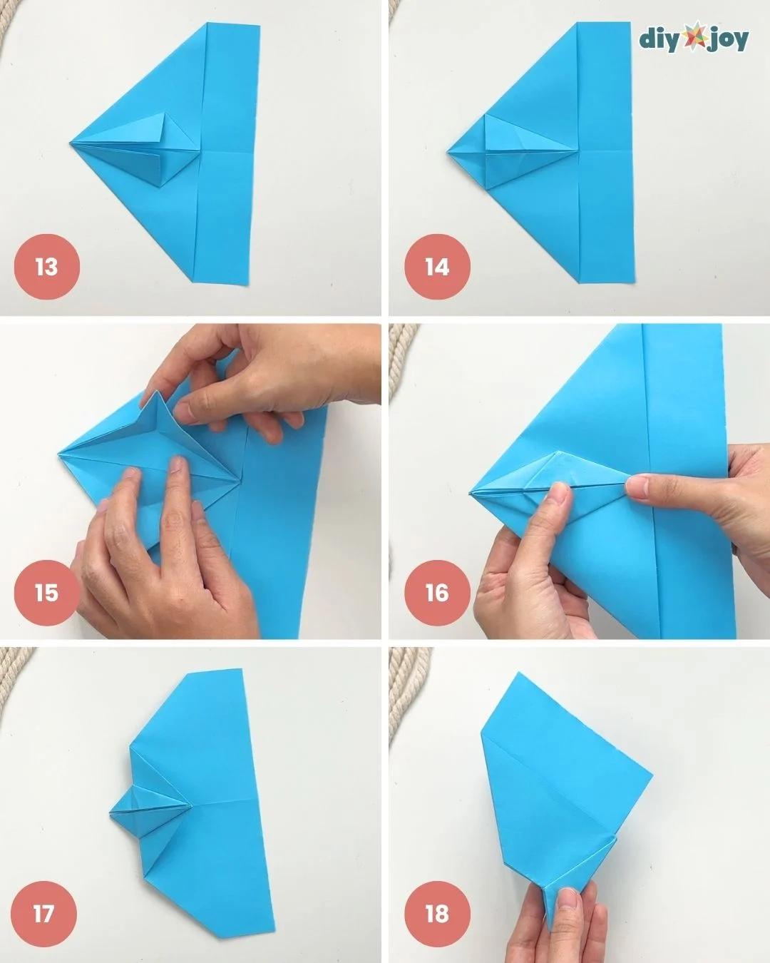 origami airplane - martin
