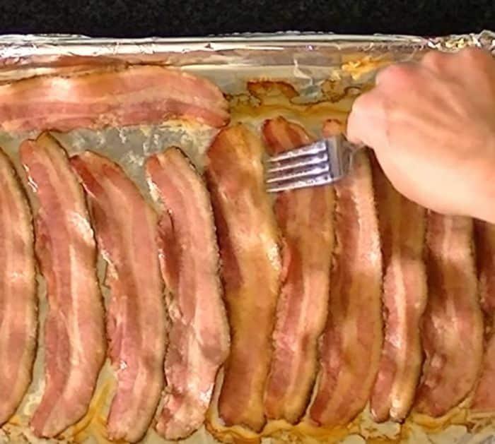 No Mess Crispy Bacon Cooking Method