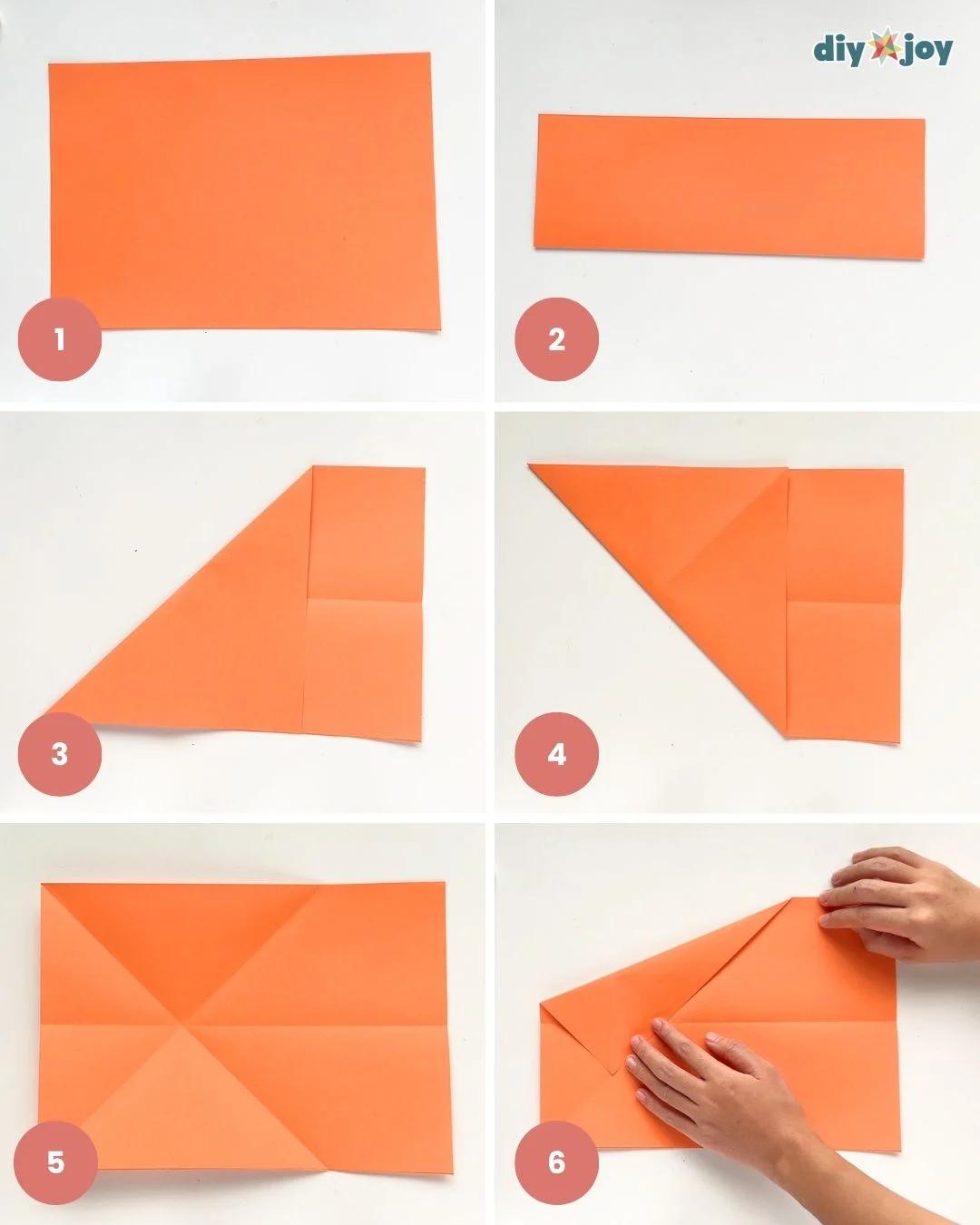 DIY paper airplane - suzanne
