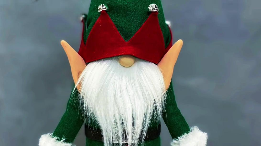 How To Make A DIY Christmas Elf Gnome