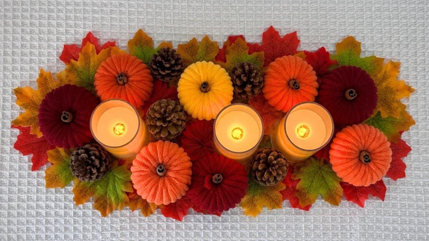 Fall Crafts – Yarn Pumpkins Made From Toilet Paper Rolls