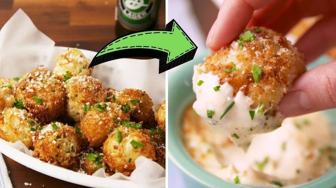 Easy Crab Cake Poppers Recipe