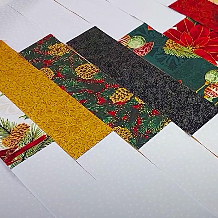 Christmas In July Candy Cane Quilt - How To Make A Quilt - Easy Quilt Pattern