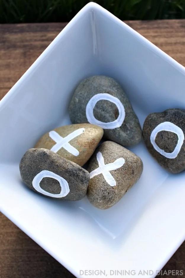 Outdoor Tic Tac Toe Game, straightforward enough to knock out in a day and a satisfying finish for not much work