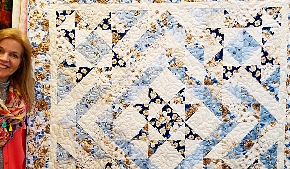 5-Star Quilt With Free Pattern