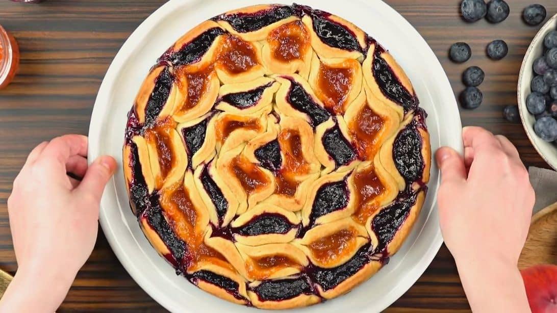 Easy Pull-Apart Fruit Pie Recipe