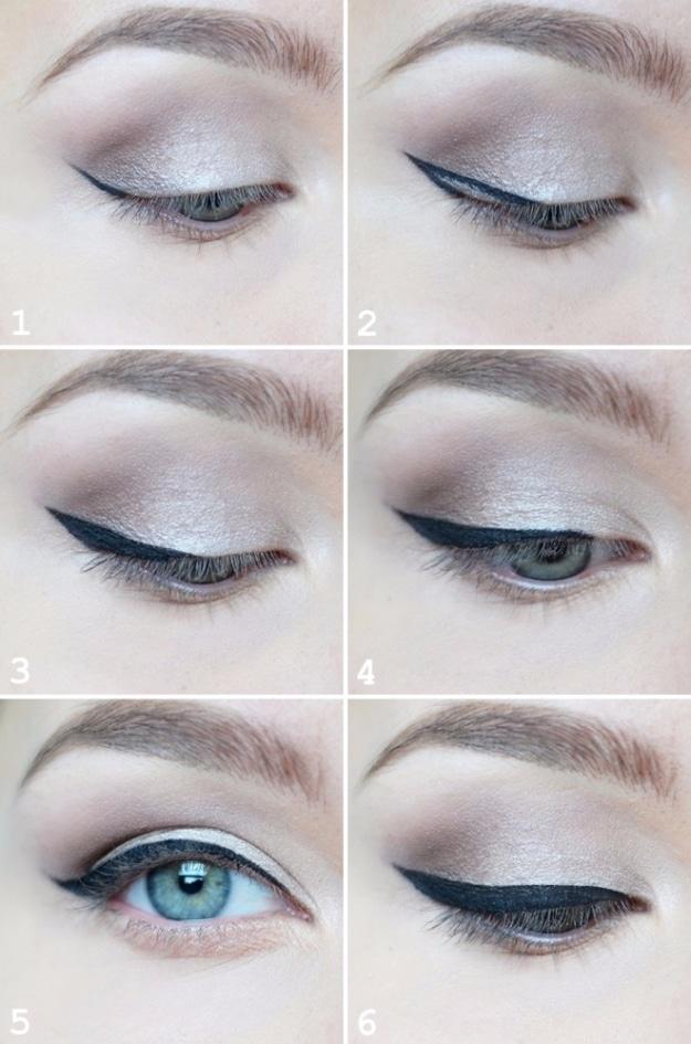 Perfect Cat's Eye Everytime, quick to explain to anyone else in the house and the trick that finally makes the task painless