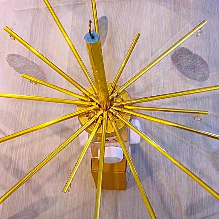 How To make High End Lighting From Dollar Tree Mats - Easy DIY Chandelier - How To Make a Faux Light
