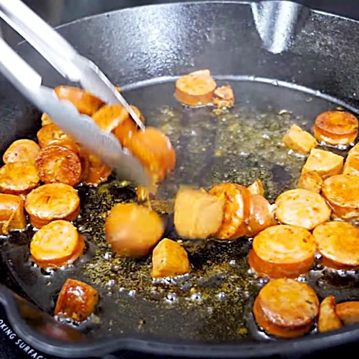 Cajun Sausage Recipe - Homemade Jambalaya Recipe - Shrimp And Rice Cajun Style