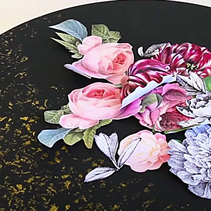 How To Do A Victorian Gothic Table Makeover - DIY Chalk Paint Idea - DIY Mod Podge Furniture