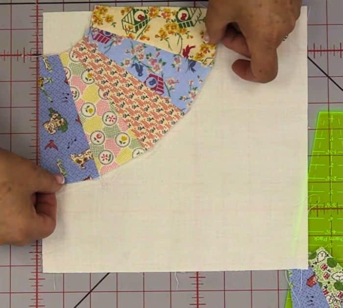 Easy Grandmother's Fan Quilt Materials