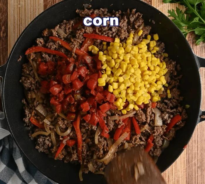 Ingredients for John Wayne Casserole: