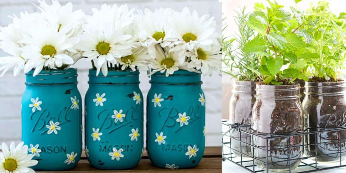 37 Mason Jar DIYs for Summer