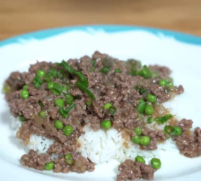How To Make Ground Beef & Green Peas