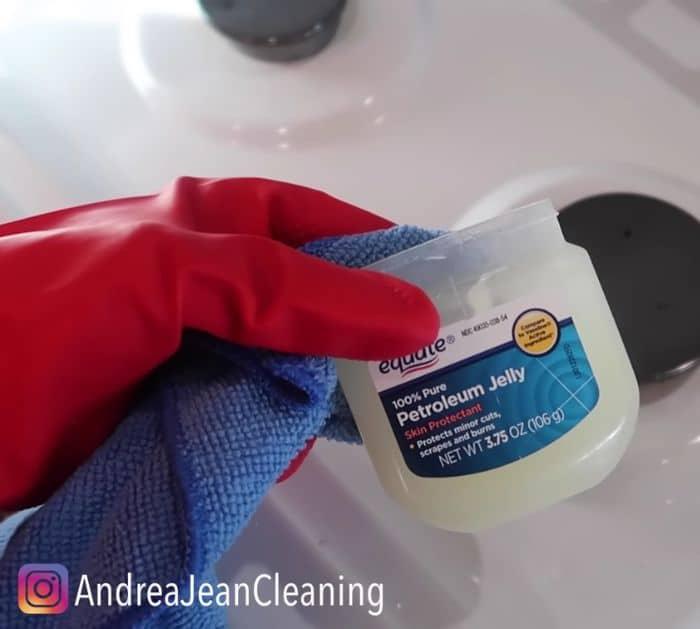 Easy Petroleum Jelly Cleaning Hack