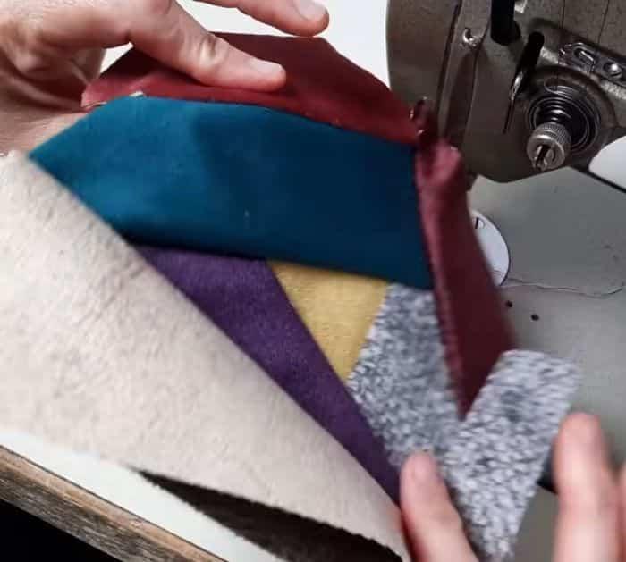 Easy Scrappy Sofa Blanket Sewing Tutorial
