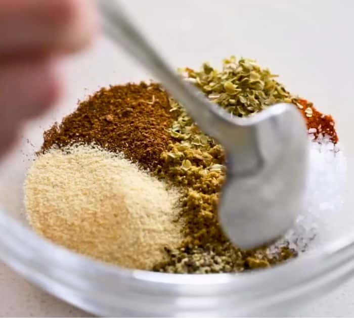 Classic Mexican Chicken Fajitas Ingredients