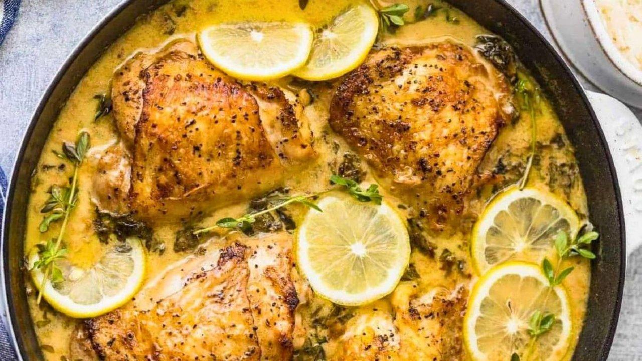 Creamy Lemon Butter Chicken