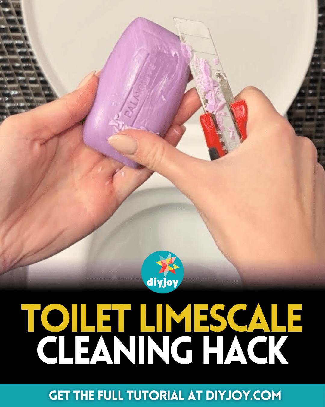 Easy Toilet Limescale Cleaning Hack