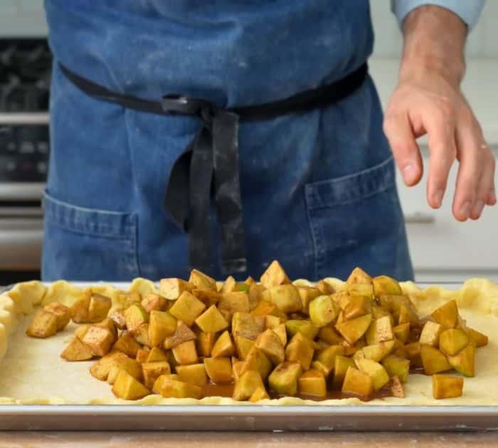 Sheet Pan Apple Pie Recipe Instructions