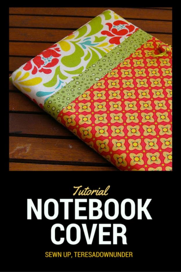 Fabric Notebook Cover, built from supplies most crafters already own and warmth that a bare corner was missing