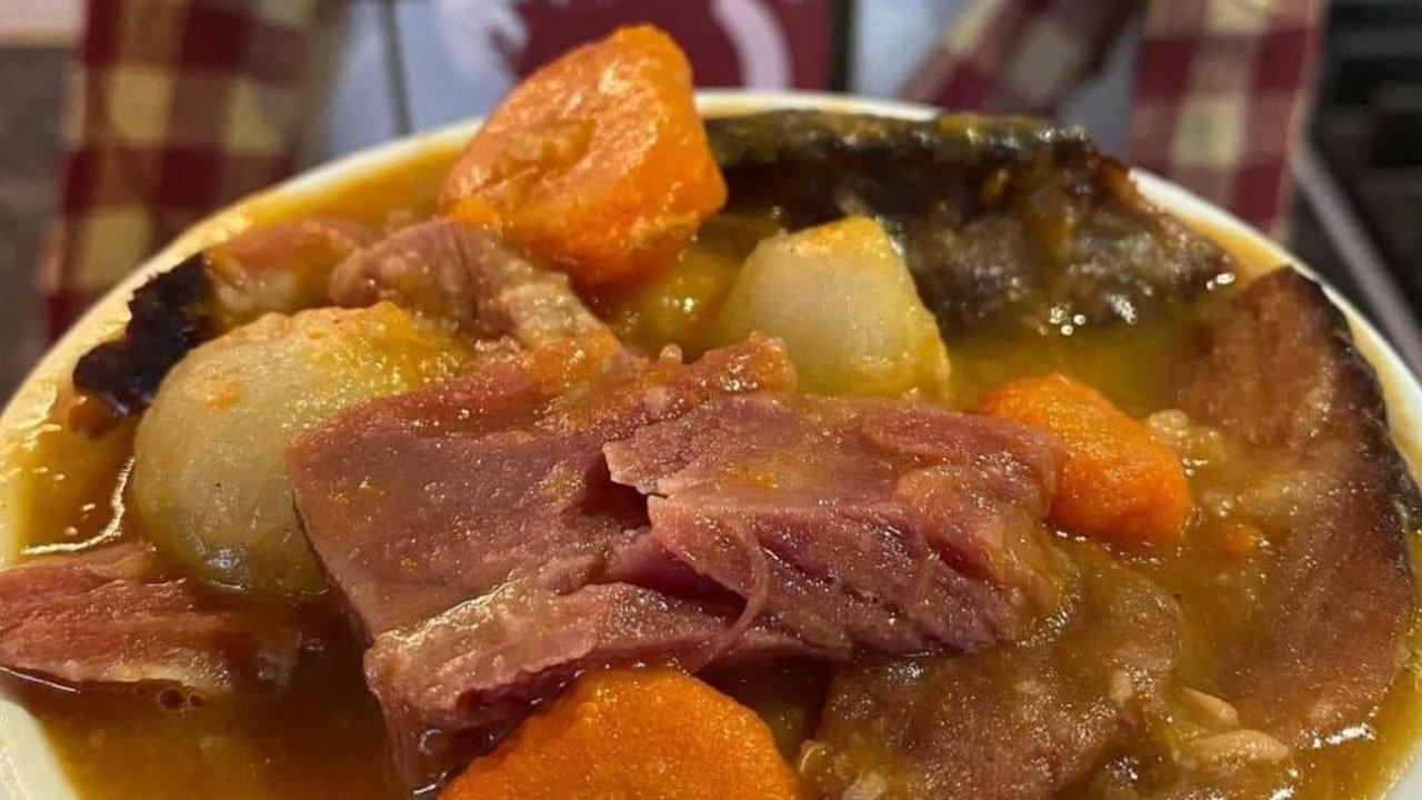 Leftover Ham Bone Soup Recipe